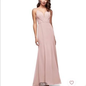 Azazie Adella Dress - Dusty Rose NWT
